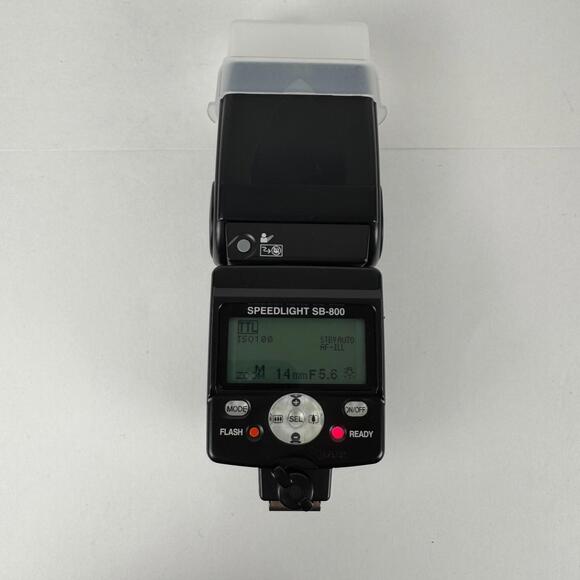 Nikon Speedlight SB-800 Hot Shoe Mount Flash with Diffusion Cap - Picture 2 of 7